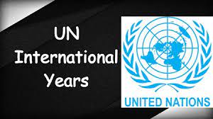 List of United Nations Year